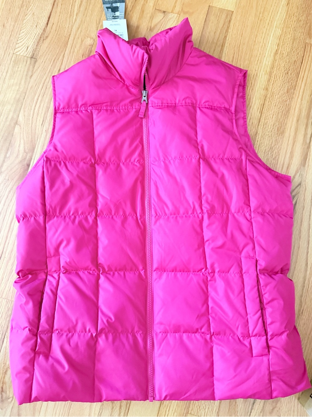 New lands' end women's xl down vest